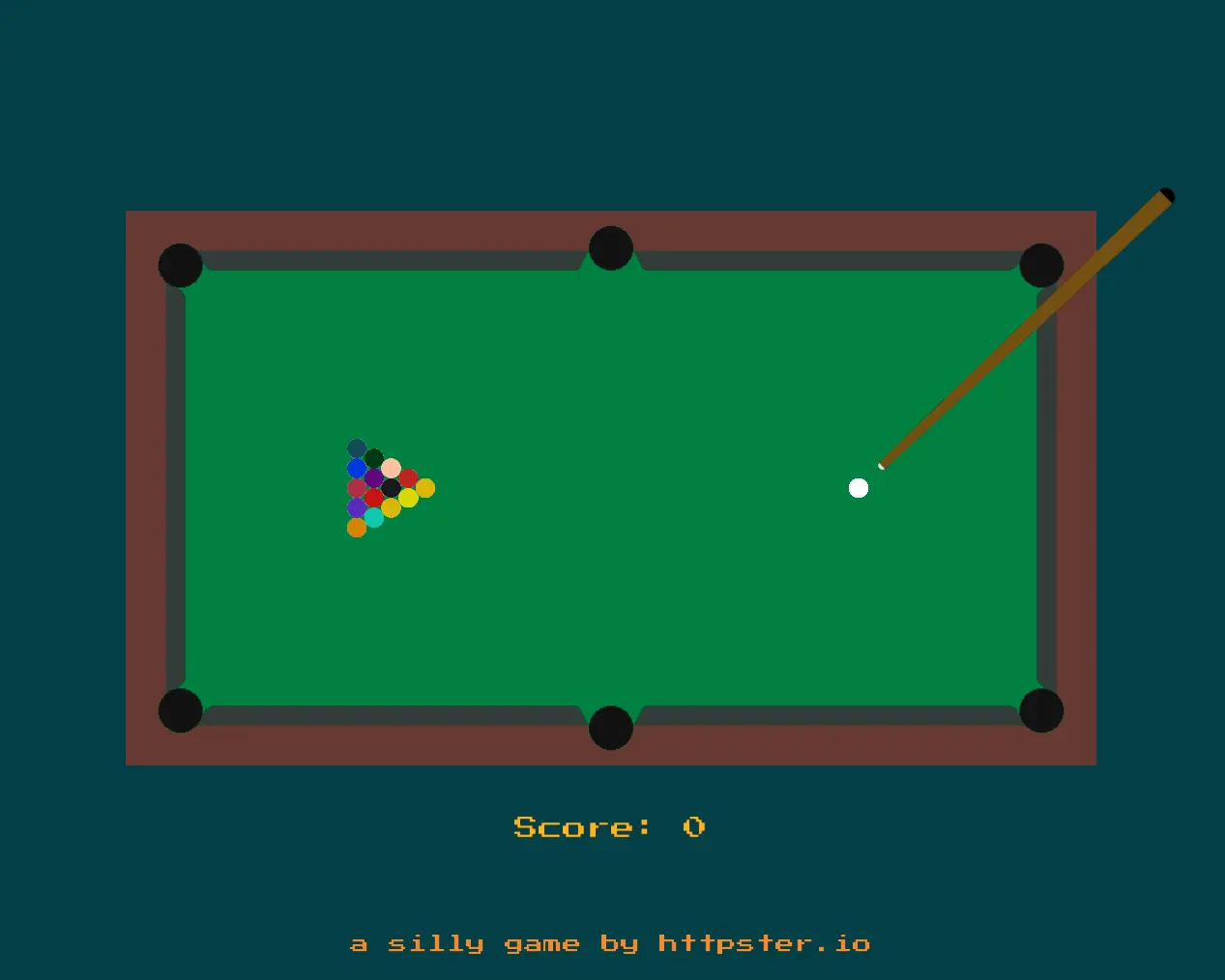 Screenshot from the game CueBit Screenshot from the game CueBit